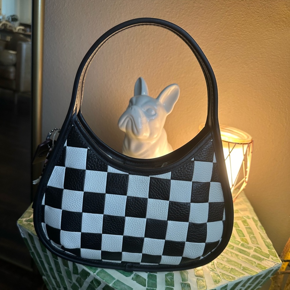 New Coachtopia ERGO shoulder bag/checker print